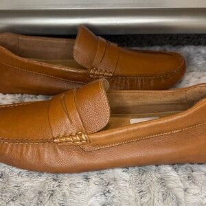 NORDSTROM Men’s Brody Tan Leather Loafer Size 13 M
